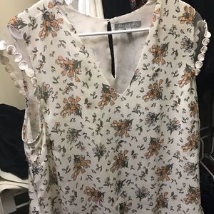 Daniel Rainn Beda Detailed Crochet Textured Blouse